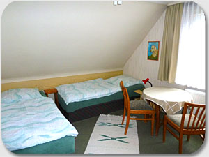 2. Schlafzimmer im Gstehaus Freier Horst in Lerbach im Harz
